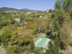 Aerial view of pool Aerial view of pool